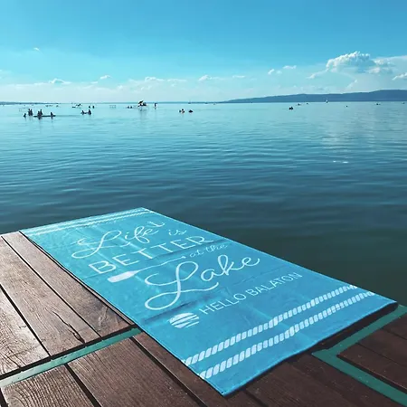 Holiday home Balaton A Kertben - Balaton In The Garden - Beachfront With Beautiful View, Private